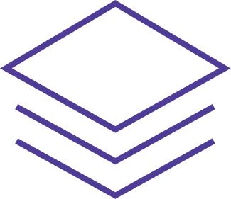 ícono de capas asociado a modelos viables de crecimiento universitario a largo plazo