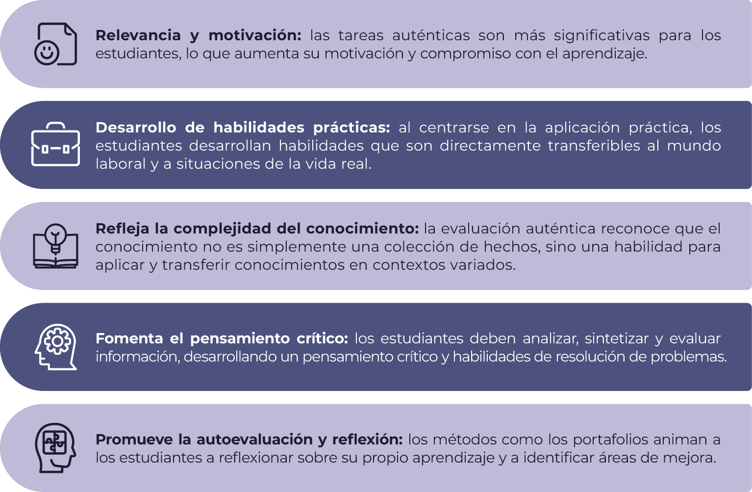 ¿Cuál es la Importancia de la evaluación auténtica?